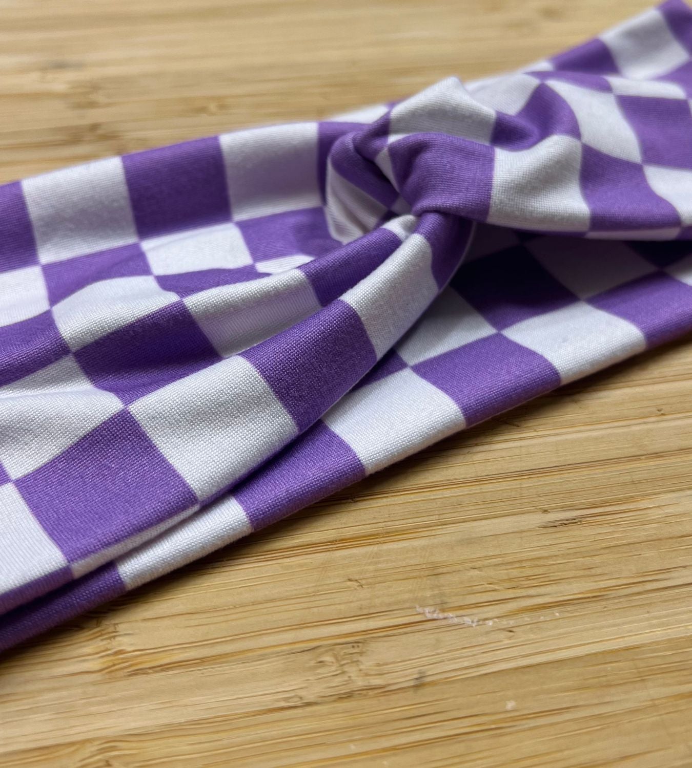 Purple checkered