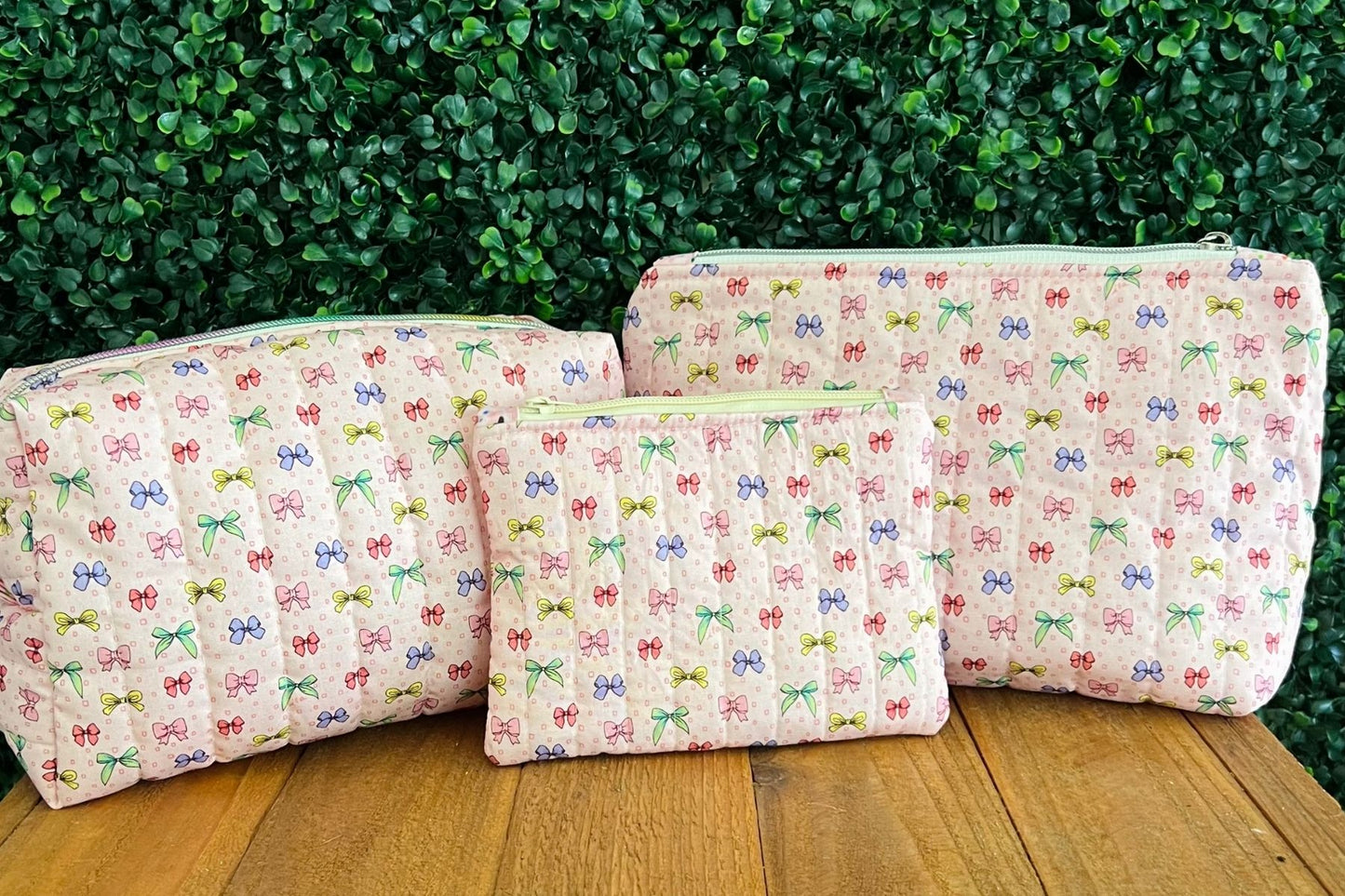 Pink bows