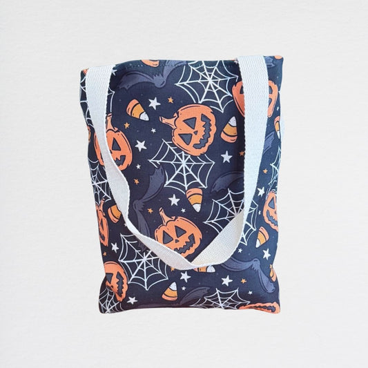 Candy corn tote bag