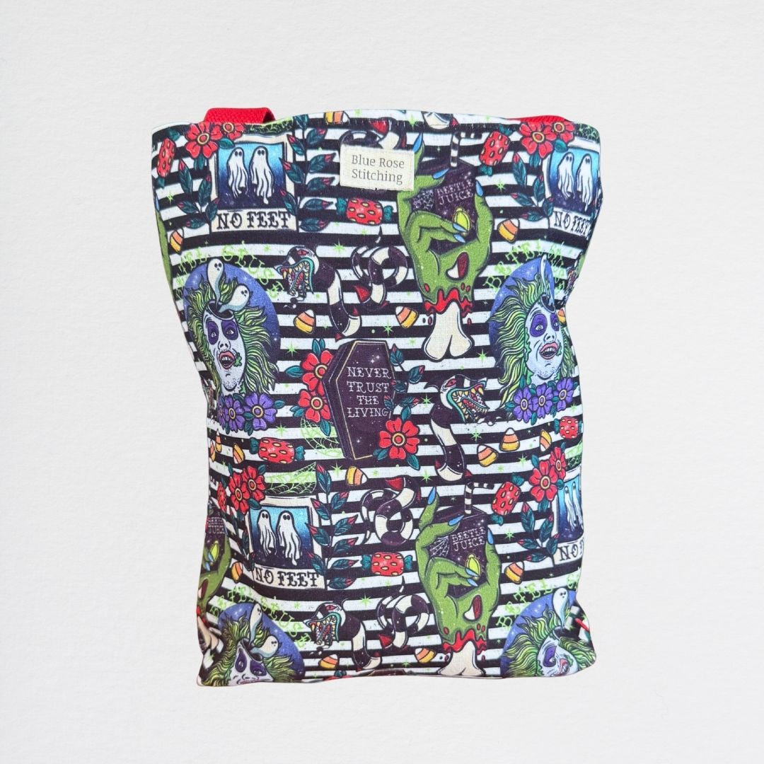 Beetlejuice tote bag