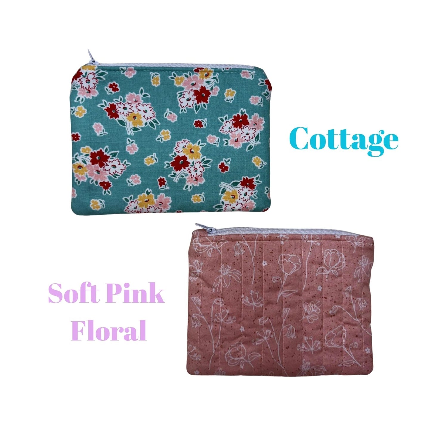 Medium zipper coin bag