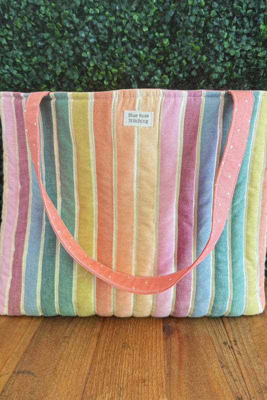 Rainbow tote bag