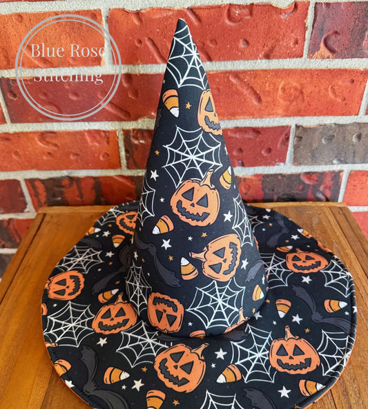 Candy Corn Witch Hat