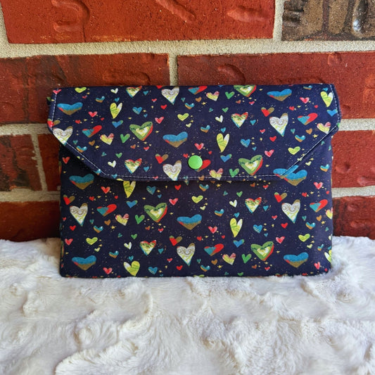 Hearts bible sleeve (Medium)