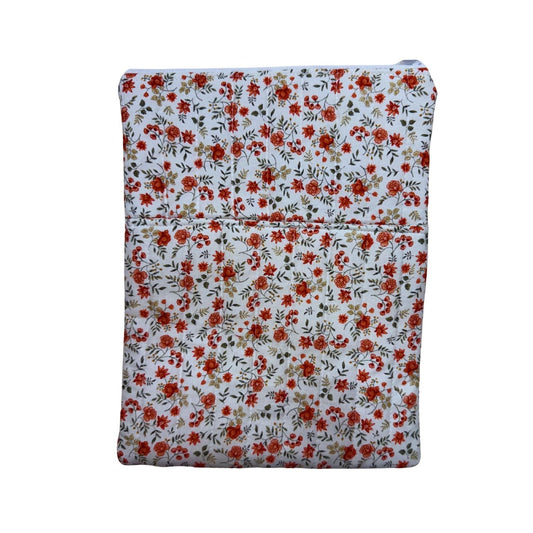 Rust Floral iPad sleeve 11"