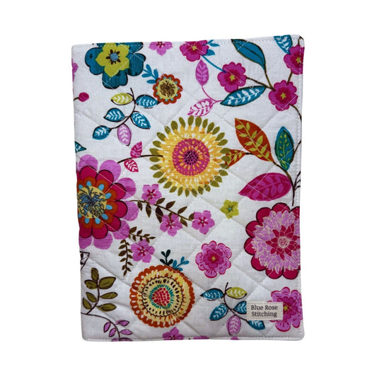 Pink Floral composition notebook cover