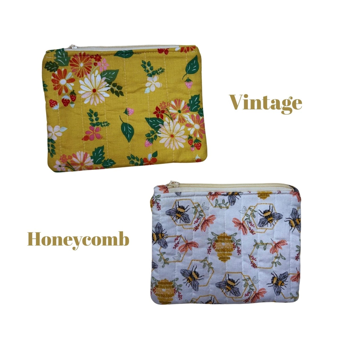 Medium zipper coin bag