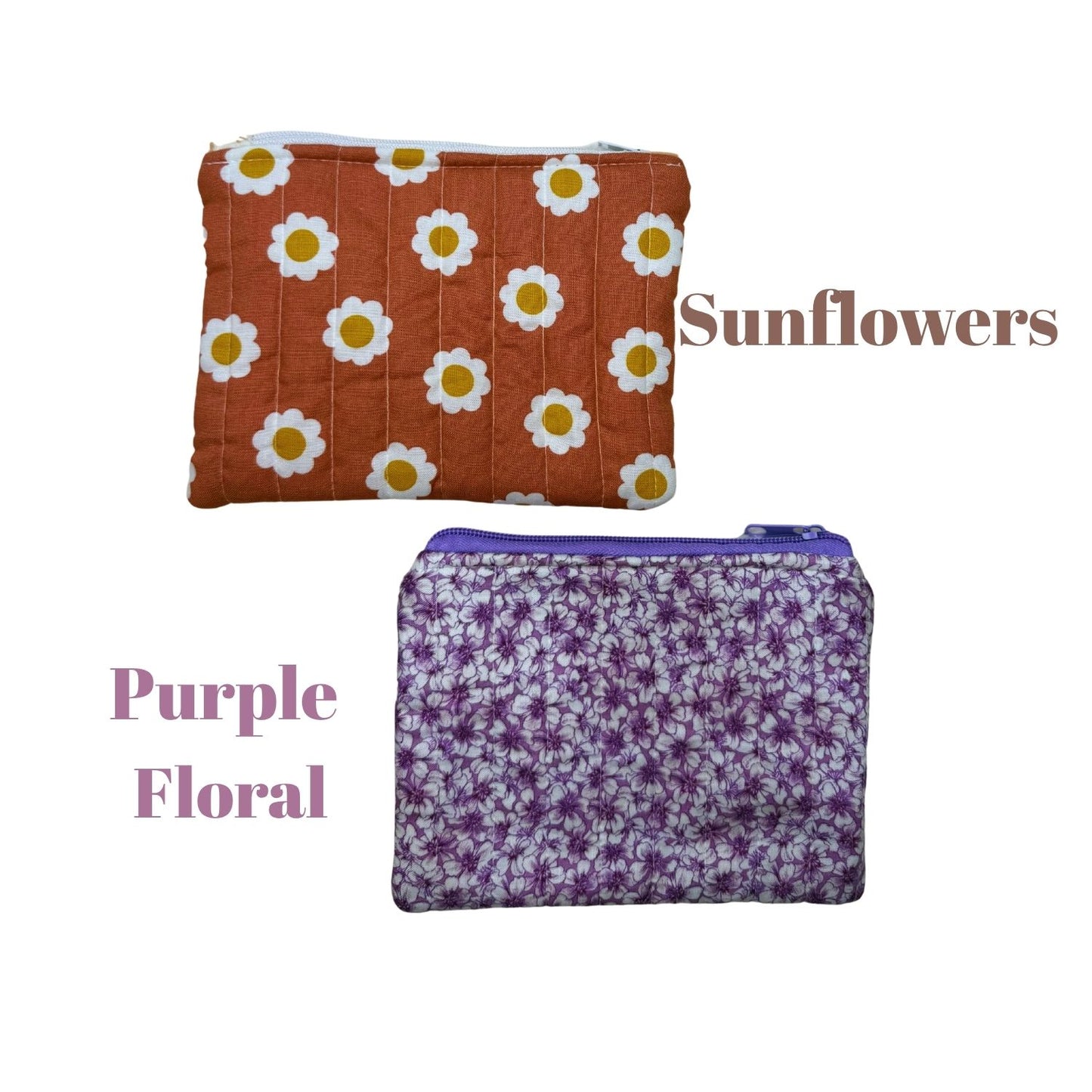 Medium zipper coin bag