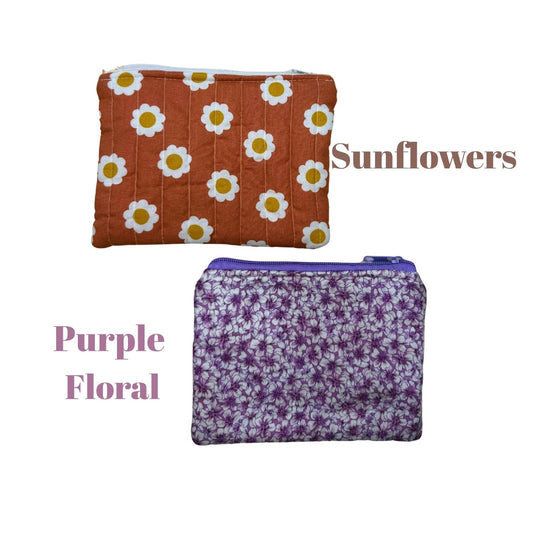 Medium zipper coin bag